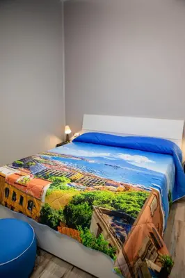 Letto o letti in una camera di House Carmè