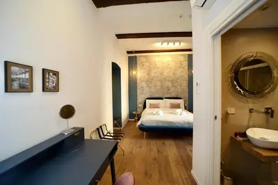 Letto o letti in una camera di Incanto Napoli