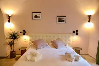Letto o letti in una camera di Incanto Napoli