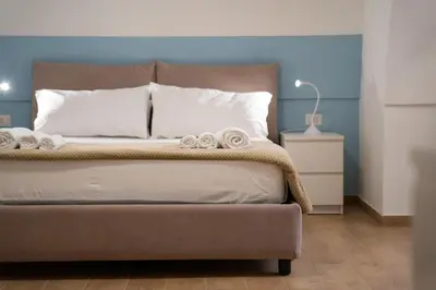 Letto o letti in una camera di Vomero 84 - Appartamento nel cuore del Vomero