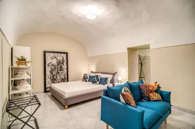 Letto o letti in una camera di Pignatelli Loft