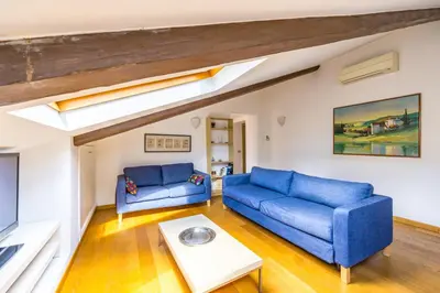 Area soggiorno di Duomo Grand Family Loft