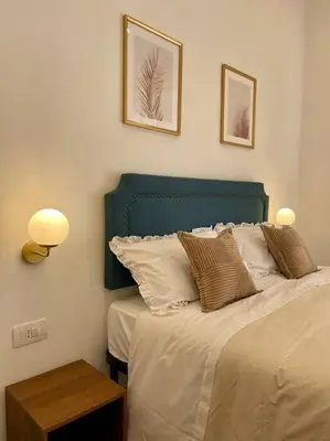 Letto o letti in una camera di La casa di Ary