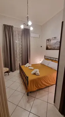 Letto o letti in una camera di Il Rifugio a San Martino