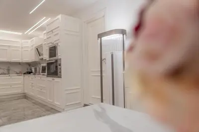Cucina o angolo cottura di Suite d'élite Chiaia