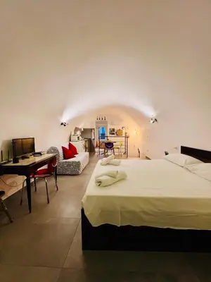 Letto o letti in una camera di Casa del Poeta - Spaccanapoli