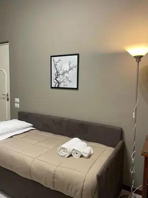 Letto o letti in una camera di Dimora del Plebiscito Home