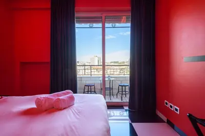 Letto o letti in una camera di D'amelios Suite 2.0