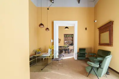 Area soggiorno di Palazzo Pandola - Luxury Suites