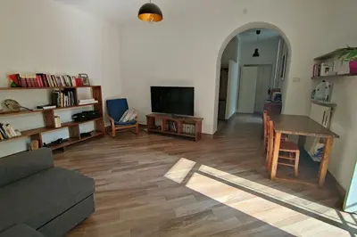 TV o dispositivi per l'intrattenimento presso Appartamento a Pontecorvo