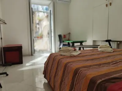 Letto o letti in una camera di Appartamento a Pontecorvo