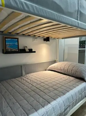 Letto o letti in una camera di Federico II Apartment