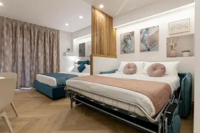 Letto o letti in una camera di Orefici 8 Home