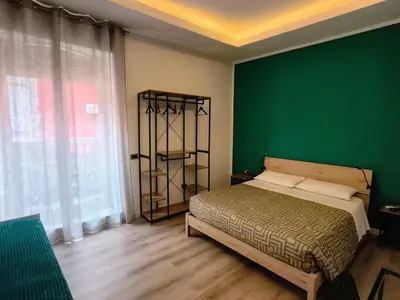 Letto o letti in una camera di Bella mbriana