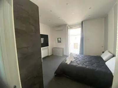 Letto o letti in una camera di La dimora del porto