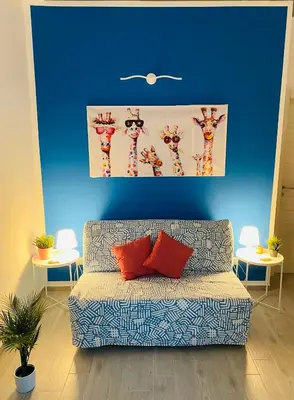 Area soggiorno di Napoli Centro Casa Vacanza