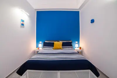 Letto o letti in una camera di Napoli Centro Casa Vacanza