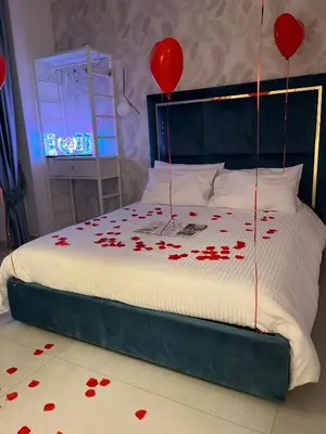 Letto o letti in una camera di Luxury Masaniello