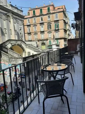 Balcone o terrazza di AUTENTICA NAPOLI HOME