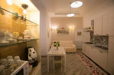 Cucina o angolo cottura di La Regina di Spaccanapoli