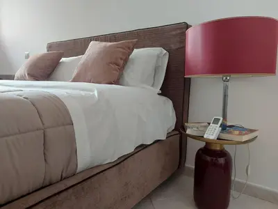 Letto o letti in una camera di Casa Genoveffa Napoli Centro