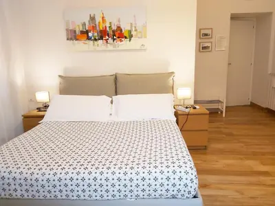 Letto o letti in una camera di B&B Floridiana