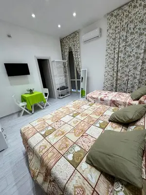 Letto o letti in una camera di Oliver's House