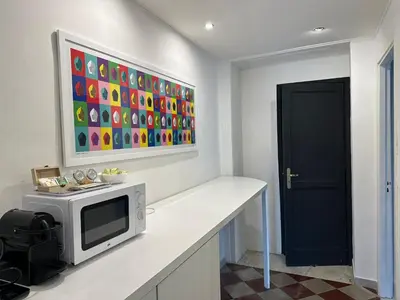 Cucina o angolo cottura di Habitatio Mercatorum Guesthouse - LS Accommodations