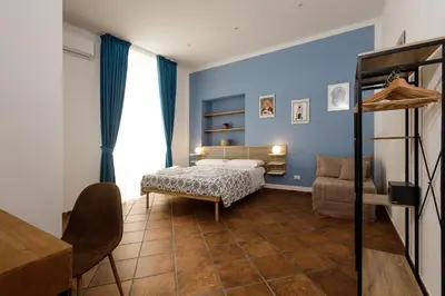 Letto o letti in una camera di Frankie sweet home