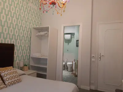 Letto o letti in una camera di La casa di FLO