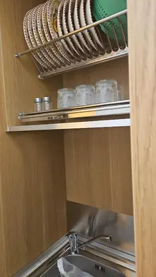 Cucina o angolo cottura di Carlo di Borbone Apartments - Napoli Chiaia