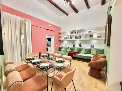 Area soggiorno di Alma de Chiaja - Luxury Design Home Plebiscito