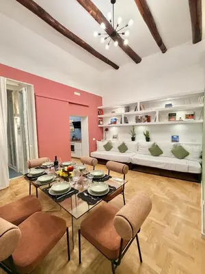 Area soggiorno di Alma de Chiaja - Luxury Design Home Plebiscito