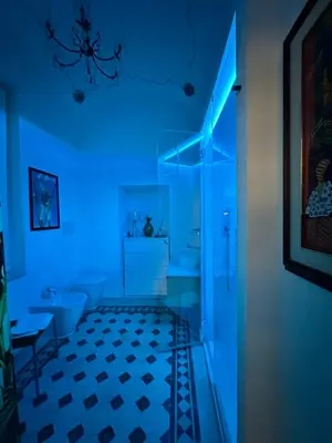 Letto o letti in una camera di Toledo Maisonnette Napoli
