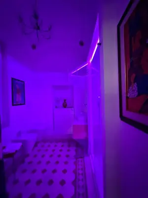 Letto o letti in una camera di Toledo Maisonnette Napoli
