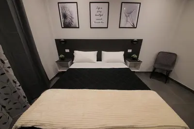 Letto o letti in una camera di Terra Mia Fonseca B&B