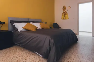 Letto o letti in una camera di La casa tra i monumenti