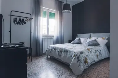 Letto o letti in una camera di La casa tra i monumenti