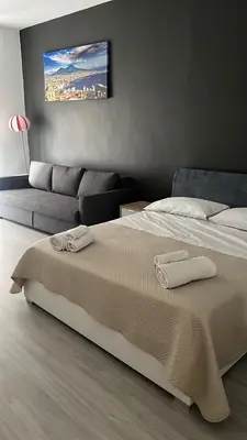 Letto o letti in una camera di New Generation Toledo