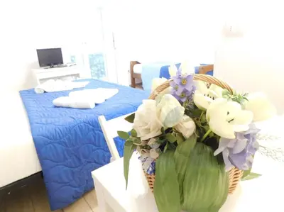 Letto o letti in una camera di Appartamento Quartieri Spagnoli