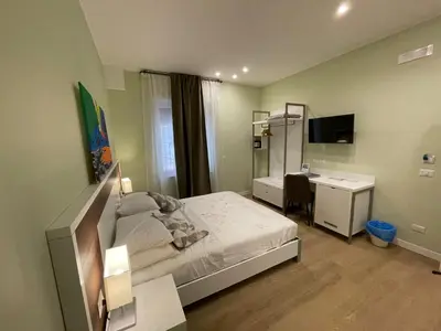 Letto o letti in una camera di La Casa di Ily