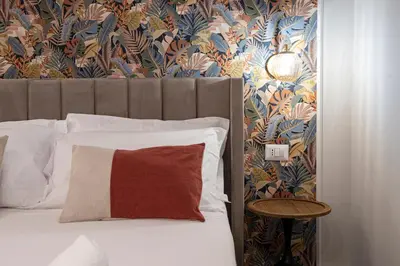 Letto o letti in una camera di Porta Cerasa