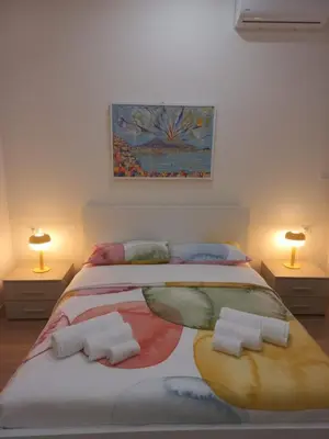 Letto o letti in una camera di La Dimora di Cinzia