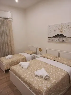 Letto o letti in una camera di La Dimora di Cinzia