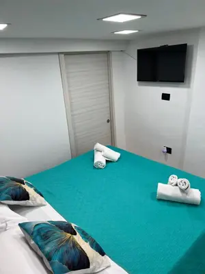 Letto o letti in una camera di Sciusciu House