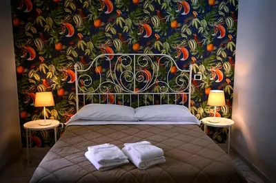 Letto o letti in una camera di La Locanda dell'Amore