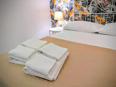Letto o letti in una camera di La Locanda dell'Amore