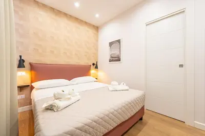 Letto o letti in una camera di Relais Sole