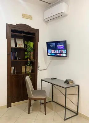 TV o dispositivi per l'intrattenimento presso Casa intera con terrazzo