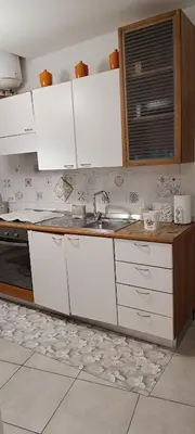 Cucina o angolo cottura di Risvegli Partenopei House